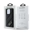 Karl Lagerfeld KLHCP16XPQDSMGK Quilted Signature iPhone 16 Pro Max 6.9" hátlap, tok, fekete