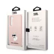 Karl Lagerfeld Samsung Galaxy S23 Silicone Choupette (KLHCS23SSNCHBCP) hátlap, tok, rózsaszín