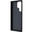 Karl Lagerfeld KLHCS24L3DMBKCK 3D Rubber Glitter Logo Samsung Galaxy S24 Ultra , hátlap, tok, fekete