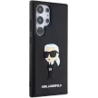 Karl Lagerfeld KLHCS24L3DRKINK 3D GUMI IKONIK NFT Samsung Galaxy S24 Ultra tok, fekete