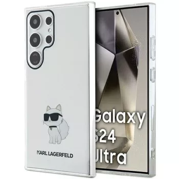   Karl Lagerfeld KLHCS24LHNCHTCT Samsung Galaxy S24 Ultra (IML NFT CHOUPETTE) tok, átlátszó