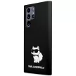 Karl Lagerfeld Samsung Galaxy Samsung Galaxy S24 Ultra KLHCS24LSNCHBCK, Silicone Choupette tok, fekete