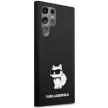 Karl Lagerfeld Samsung Galaxy Samsung Galaxy S24 Ultra KLHCS24LSNCHBCK, Silicone Choupette tok, fekete