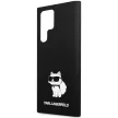 Karl Lagerfeld Samsung Galaxy Samsung Galaxy S24 Ultra KLHCS24LSNCHBCK, Silicone Choupette tok, fekete