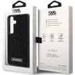 Karl Lagerfeld Samsung Galaxy Samsung Galaxy S24 Plus KLHCS24MHDSPRK, Rhinestone Metal Logo tok, fekete