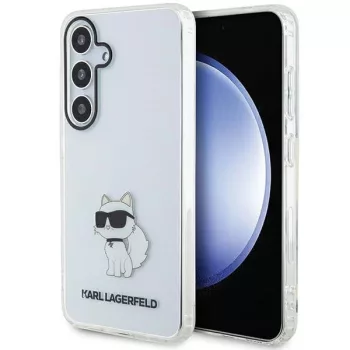   Karl Lagerfeld KLHCS24MHNCHTCT Samsung Galaxy S24 Plus (IML NFT CHOUPETTE) tok, átlátszó