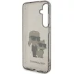 Karl Lagerfeld KLHCS24MHNKCTGK Samsung Galaxy S24 Plus (Glitter Karl&Choupette) tok, fekete