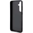 Karl Lagerfeld KLHCS24MPSAKCMPK Saffiano Karl & Choupette Metal Pin Samsung Galaxy S24 Plus hátlap, tok, fekete