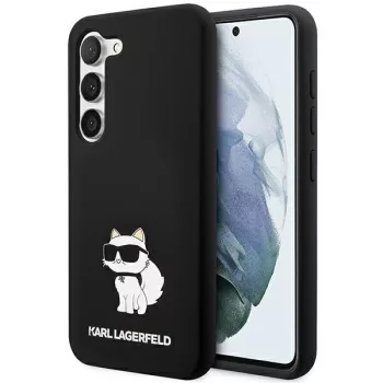   Karl Lagerfeld Samsung Galaxy Samsung Galaxy S24 Plus KLHCS24MSNCHBCK Silicone Choupette tok, fekete