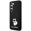 Karl Lagerfeld Samsung Galaxy Samsung Galaxy S24 Plus KLHCS24MSNCHBCK Silicone Choupette tok, fekete