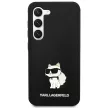 Karl Lagerfeld Samsung Galaxy Samsung Galaxy S24 Plus KLHCS24MSNCHBCK Silicone Choupette tok, fekete