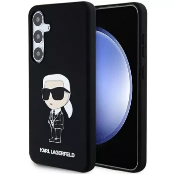   Karl Lagerfeld Samsung Galaxy Samsung Galaxy S24 Plus KLHCS24MSNIKBCK, Silicone Ikonik tok, fekete