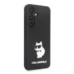 Karl Lagerfeld Samsung Galaxy S24 Liquid Silicone Choupette NFT KLHCS24SSNCHBCK hátlap, tok, fekete