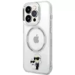 Karl Lagerfeld Magsafe IML NFT Karl & Choupette iPhone 13 Pro 6,1" KLHMP13LHNKCIT hátlap, tok, átlátszó