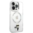Karl Lagerfeld Magsafe IML NFT Karl & Choupette iPhone 13 Pro 6,1" KLHMP13LHNKCIT hátlap, tok, átlátszó