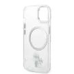 Karl Lagerfeld Magsafe IML NFT Karl&Choupette iPhone 14 Plus 6,7" KLHMP14MHNKCIT hátlap, tok, átlátszó