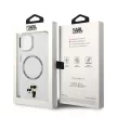 Karl Lagerfeld Magsafe IML NFT Karl&Choupette iPhone 14 Plus 6,7" KLHMP14MHNKCIT hátlap, tok, átlátszó