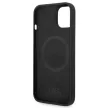 Karl Lagerfeld Silicone Karl's Head MagSafe case for iPhone 14 Plus tok, fekete