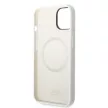 Karl Lagerfeld KLHMP14MSNCHBCH Silicone Choupette MagSafe iPhone 14 Plus/15 Plus 6,7" tok, fehér
