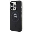 Karl Lagerfeld KLHMP14XHFCKNOK iPhone 14 Pro Max 6.7", hátlap, tok, fekete IML Ikonik MagSafe IML Ikonik MagSafe