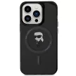 Karl Lagerfeld KLHMP14XHFCKNOK iPhone 14 Pro Max 6.7", hátlap, tok, fekete IML Ikonik MagSafe IML Ikonik MagSafe