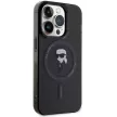 Karl Lagerfeld KLHMP14XHFCKNOK iPhone 14 Pro Max 6.7", hátlap, tok, fekete IML Ikonik MagSafe IML Ikonik MagSafe