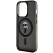 Karl Lagerfeld KLHMP14XHFCKNOK iPhone 14 Pro Max 6.7", hátlap, tok, fekete IML Ikonik MagSafe IML Ikonik MagSafe
