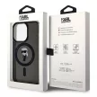 Karl Lagerfeld KLHMP14XHFCKNOK iPhone 14 Pro Max 6.7", hátlap, tok, fekete IML Ikonik MagSafe IML Ikonik MagSafe