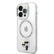 Karl Lagerfeld Magsafe IML NFT Karl&Choupette iPhone 14 Pro Max 6,7" KLHMP14XHNKCIT hátlap, tok, átlátszó
