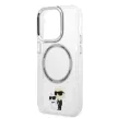 Karl Lagerfeld Magsafe IML NFT Karl&Choupette iPhone 14 Pro Max 6,7" KLHMP14XHNKCIT hátlap, tok, átlátszó