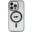 Karl Lagerfeld KLHMP15LHKHNOTK iPhone 15 Pro (IML Karl's Head MagSafe) tok, átlátszó