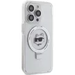 Karl Lagerfeld KLHMP15LHMRSCHH Choupette Head MagSafe Ring iPhone 15 Pro 6.1", hátlap, tok, fehér