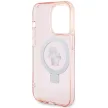Karl Lagerfeld KLHMP15LHMRSKCP Ring Stand Karl&Choupette MagSafe iPhone 15 Pro tok, rózsaszín