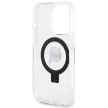 Karl Lagerfeld KLHMP15LHMRSKHHH Ring Stand Karl Head MagSafe iPhone 15 Pro 6.1", hátlap, tok, fehér