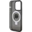 Karl Lagerfeld KLHMP15LHMRSKHK Ring Stand Karl Head MagSafe iPhone 15 Pro 6.1", hátlap, tok, fekete