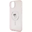 Karl Lagerfeld KLHMP15MHFCCNOP IML Choupette MagSafe iPhone 14 Plus/15 Plus 6.7" tok, rózsaszín