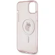 Karl Lagerfeld KLHMP15MHFCCNOP IML Choupette MagSafe iPhone 14 Plus/15 Plus 6.7" tok, rózsaszín