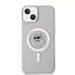 Karl Lagerfeld KLHMP15MHFCCNOT IML Choupette MagSafe iPhone 14 Plus/15 Plus 6.7" hátlap, tok, átlátszó