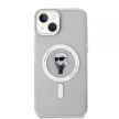 Karl Lagerfeld KLHMP15MHFCKNOK IML Ikonik MagSafe iPhone 14 Plus/15 Plus 6.7", hátlap, tok, fekete