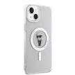 Karl Lagerfeld KLHMP15MHFCKNOK IML Ikonik MagSafe iPhone 14 Plus/15 Plus 6.7", hátlap, tok, fekete