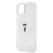 Karl Lagerfeld KLHMP15MHFCKNOK IML Ikonik MagSafe iPhone 14 Plus/15 Plus 6.7", hátlap, tok, fekete