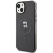 Karl Lagerfeld KLHMP15MHFCKNOT IML Ikonik MagSafe iPhone 14 Plus/15 Plus 6.7" hátlap, tok, átlátszó