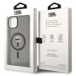 Karl Lagerfeld KLHMP15MHFCKNOT IML Ikonik MagSafe iPhone 14 Plus/15 Plus 6.7" hátlap, tok, átlátszó
