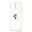 Karl Lagerfeld KLHMP15MHGKCNOT Karl&Choupette Glitter MagSafe iPhone 14 Plus/15 Plus 6.7" hátlap, tok, átlátszó