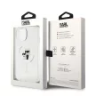 Karl Lagerfeld KLHMP15MHGKCNOT Karl&Choupette Glitter MagSafe iPhone 14 Plus/15 Plus 6.7" hátlap, tok, átlátszó