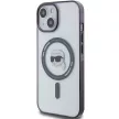 Karl Lagerfeld KLHMP15MHKHNOTK IML Karl's Head MagSafe iPhone 14 Plus/15 Plus 6.7" hátlap, tok, átlátszó