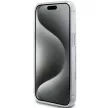 Karl Lagerfeld KLHMP15MHMRSCHH rózsaszín-hátlap, tok, iPhone 14 Plus/15 Plus 6.7", hátlap, tok, fehér