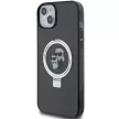 Karl Lagerfeld KLHMP15MHMRSKCK Ring Stand Karl&Choupette MagSafe iPhone 14 Plus/15 Plus 6.7 ", hátlap, tok, fekete