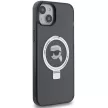 Karl Lagerfeld KLHMP15MHMRSKHHK Ring Stand Karl&Choupette MagSafe iPhone 14 Plus/15 Plus 6.7", hátlap, tok, fekete