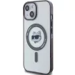 Karl Lagerfeld KLHMP15SHCHNOTK iPhone 15 6.1" hátlap, tok, átlátszó IML Choupette's Head MagSafe IML Choupette's Head MagSafe
